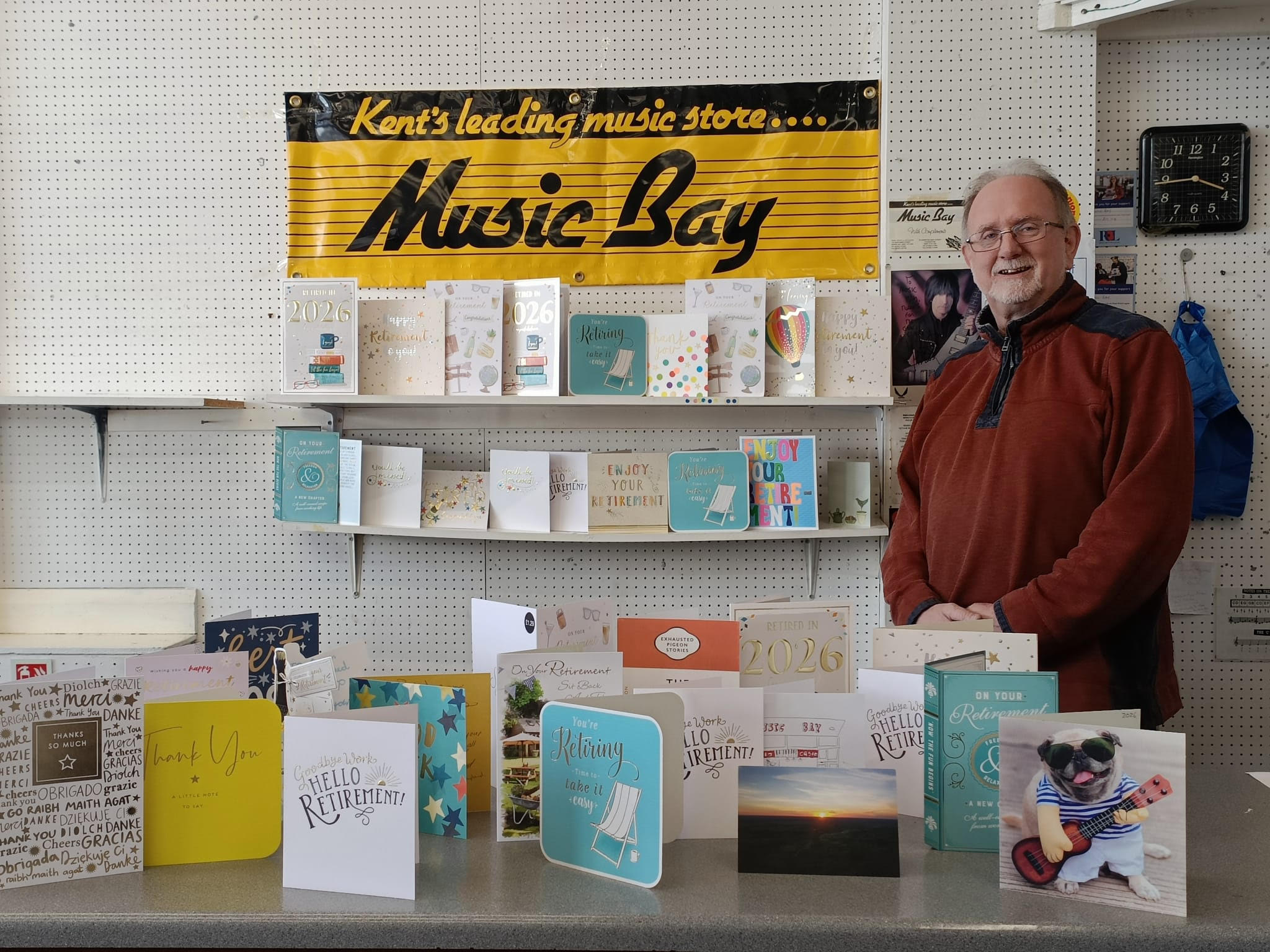 Graham Harmsworth started Music Bay in August 1984